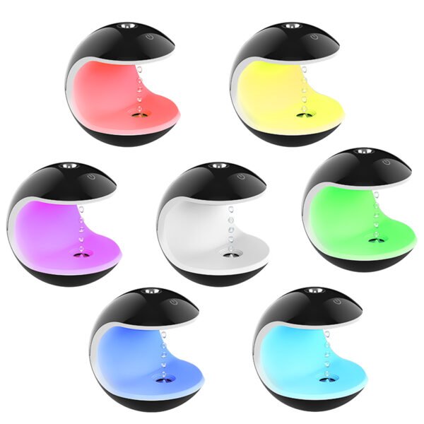HUMIDIFICATEUR DIFFUSEUR ANTI GRAVITE(humidificateur anti-gravité goutte d'eau anti-gravité)